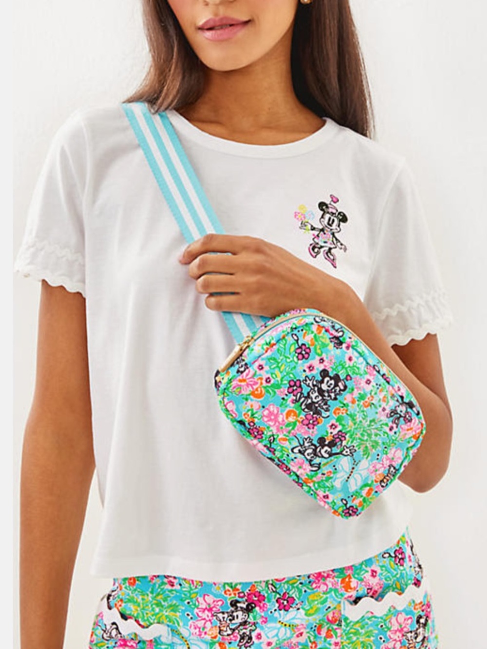 NWT Lilly Pulitzer Jeanie belt bag Lilly loves Disney